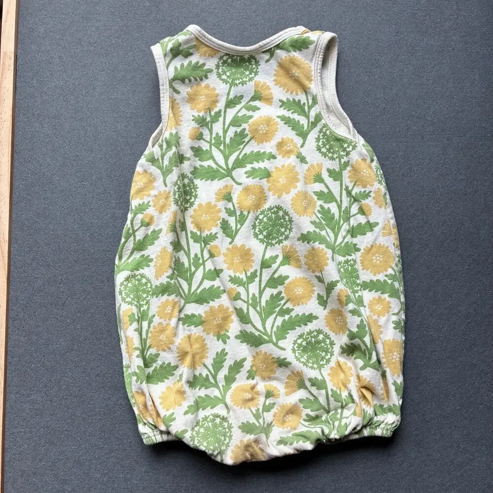 Winter Water Factory Organic Cotton Floral Romper